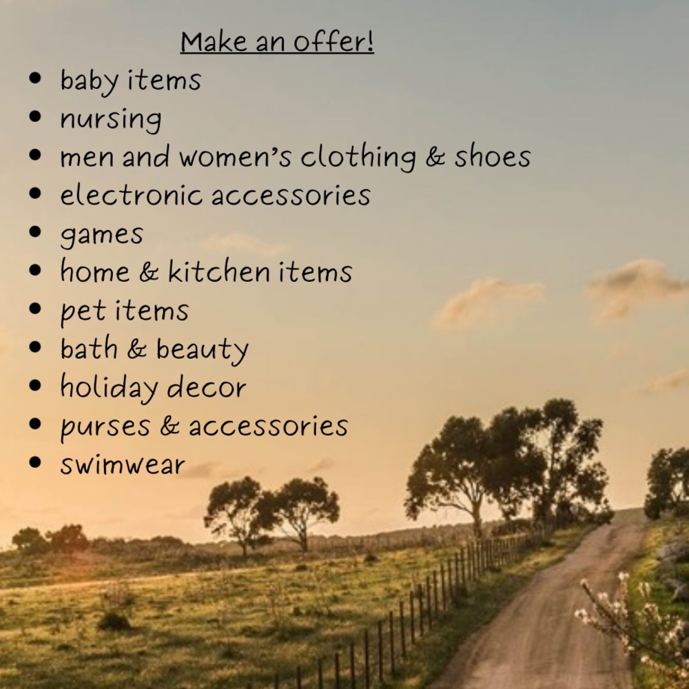 ❤️ an item, 👎🏻 the price? Make an offer!